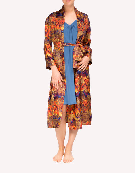 Silk Robe Lois