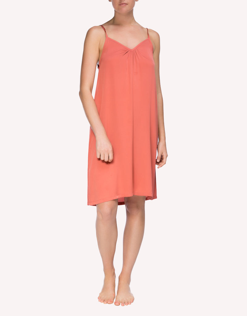 Silk Nightie Slip Calla