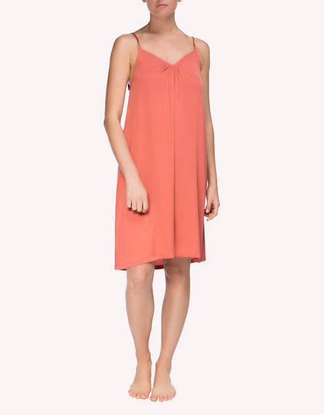 Silk Nightie Slip Calla